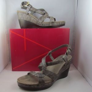 Aerosoles Wedge Sandal - Mink Combo