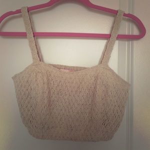 Band of gypsys bandeau crop top