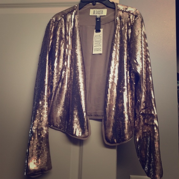 BB Dakota sequined blazer