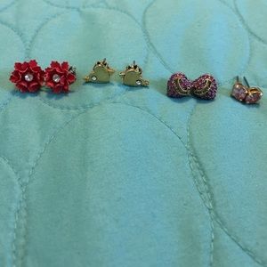 Juicy Couture earring sets