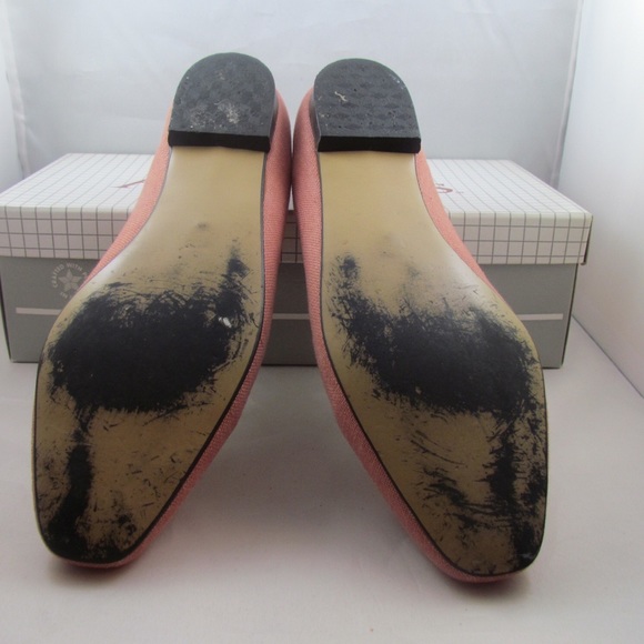 Vintage Rose/Coral canvas flats by Auditiions - Picture 3 of 4