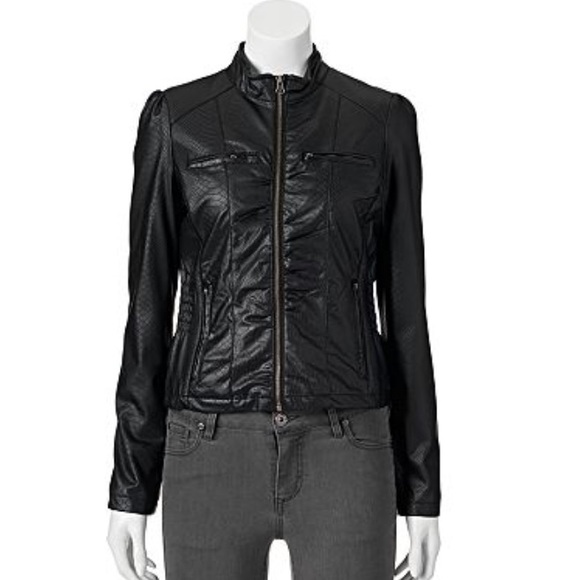 ✨⭐️Flash Sale- Miss London Black Moto Jacket
