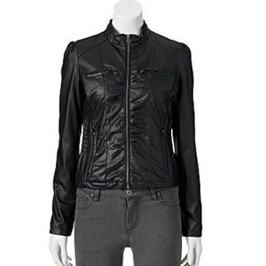✨⭐️Flash Sale- Miss London Black Moto Jacket