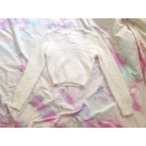 AMERICAN APPAREL: Crop Fuzzy Sweater