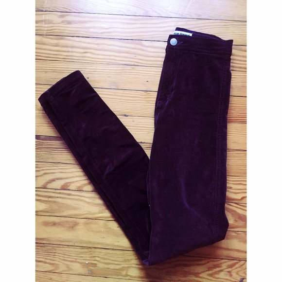 ✨ SOLD ✨ American Apparel Velvet Easy Jeans