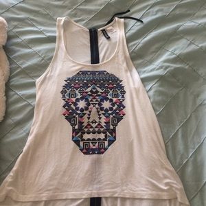 Skull tank top