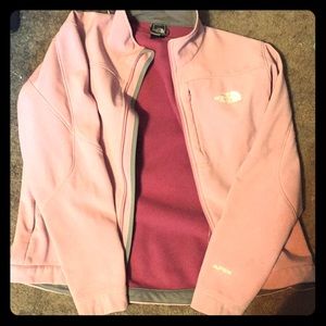 Women's large apex pink northface jacket