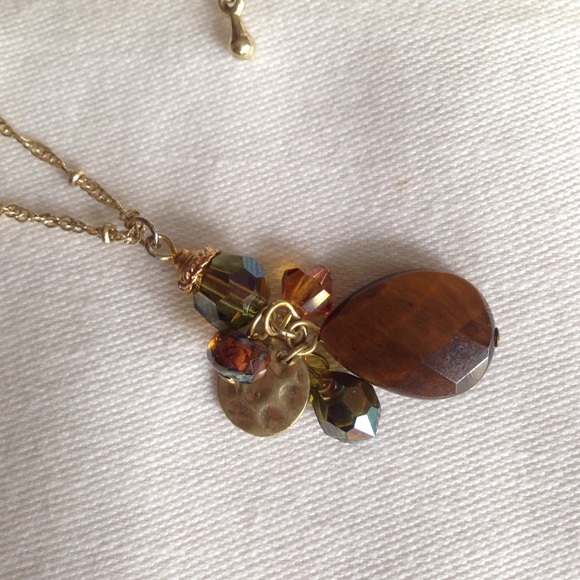 Multi-Stone Chain & Pendant - Picture 2 of 2