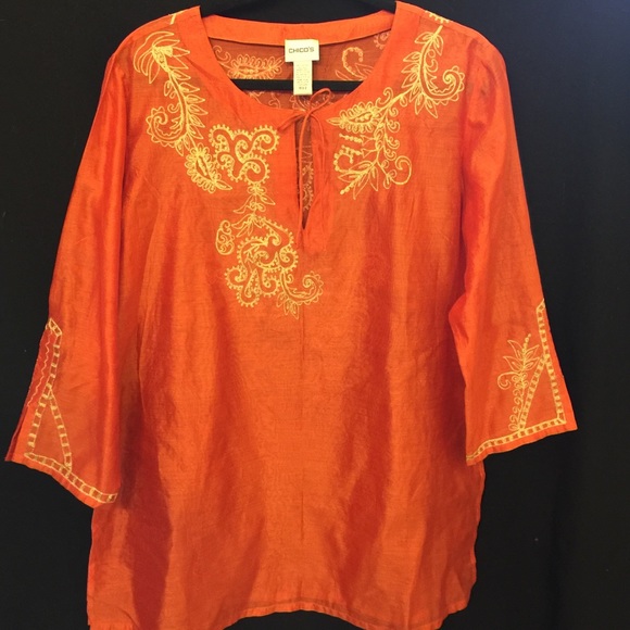 CHICOS INDIA INSPIRED SHIRT