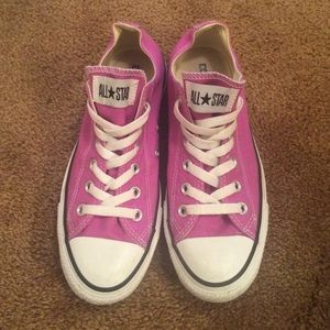 Pink/purple converses