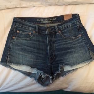 On Hold. American Eagle High Waisted Denim Shorts