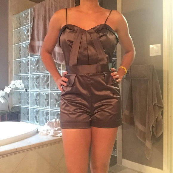 Guess grey/silver romper jumper