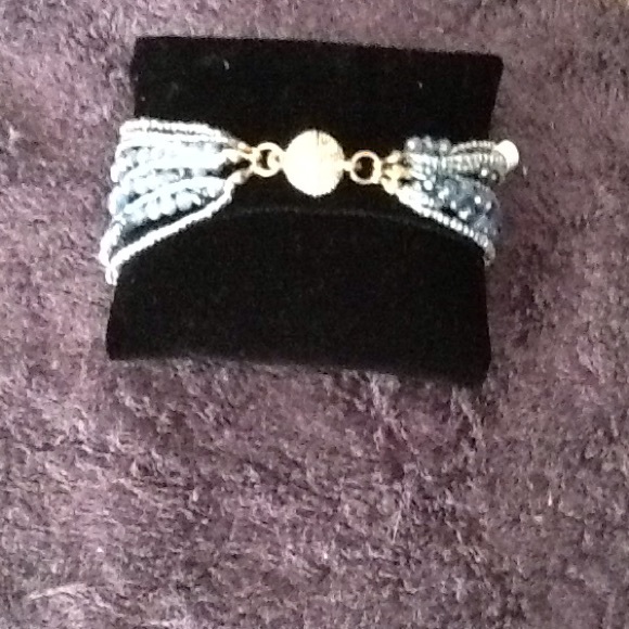 Blue Beaded braclet