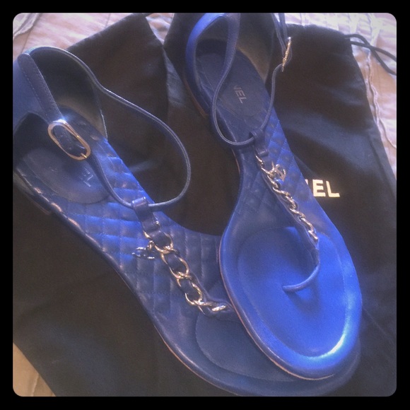 100% authentic Chanel sandals