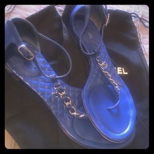 100% authentic Chanel sandals