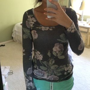 Long Sleeved Floral Shirt