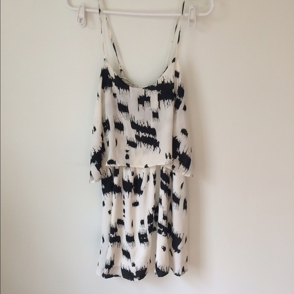 Loose Fit Chiffon Thin Strap Dress