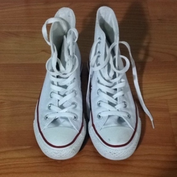 White High Top Converse
