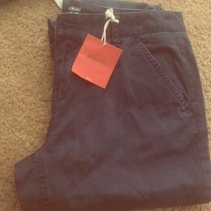 Slim skinny navy blue jeans