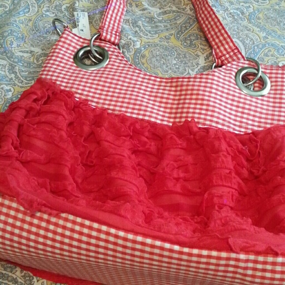 Retro red bag - Picture 2 of 3