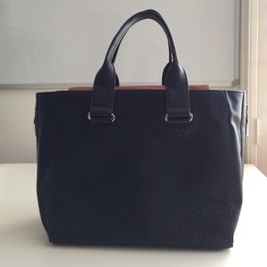 French Connection Tote - Eco Friendly Blk/Tan