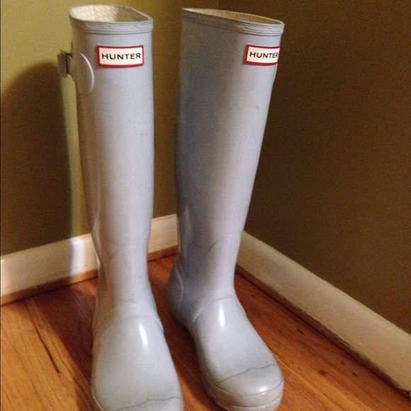 Hunter Boots Baby Blue size 8