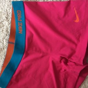 Nike pro shorts spandex