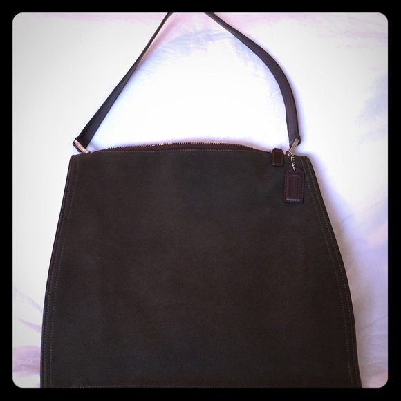 Coach Suede Bag