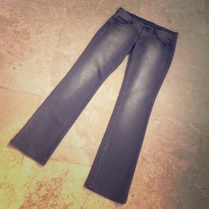 Armani Exchange grey boot cut jeans