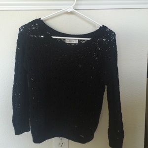 Abercrombie&Fitch Crochet Knit Sweater