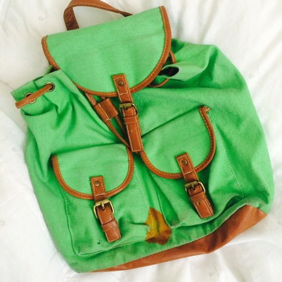 Neon Green Backpack