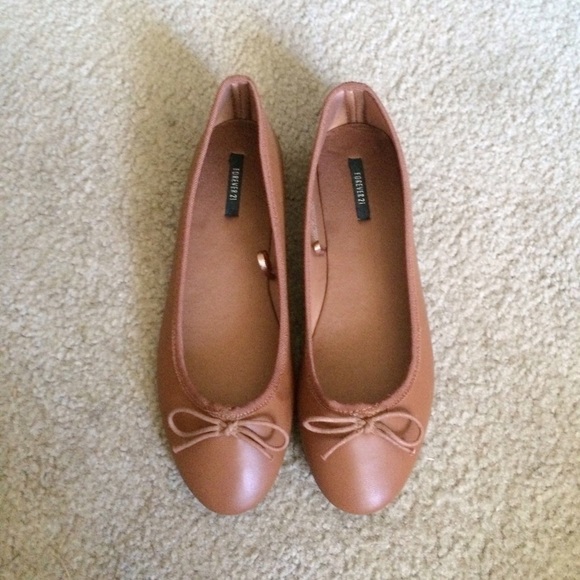 🌀SOLD🌀Forever 21 Chestnut Mocha Camel Flats