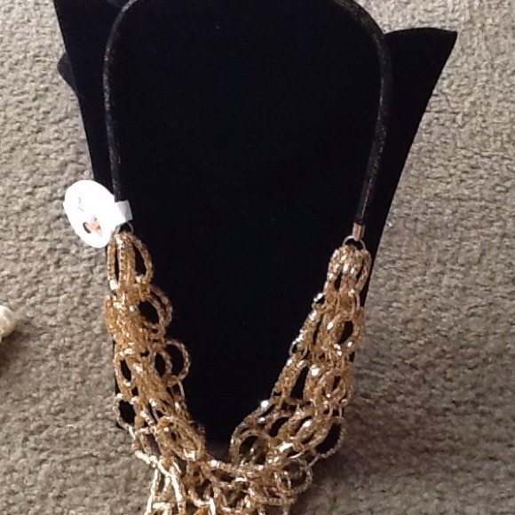 Gold Statement necklace