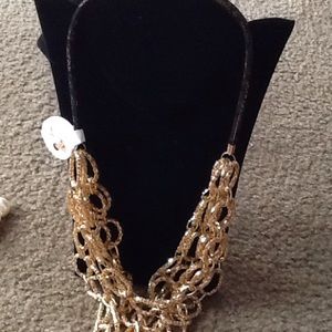 Gold Statement necklace