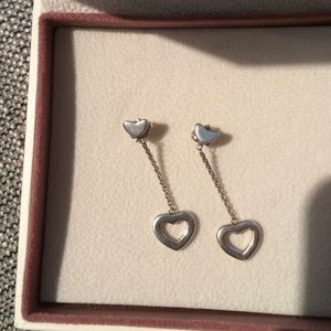 Tiffany & Co. Double heart earrings