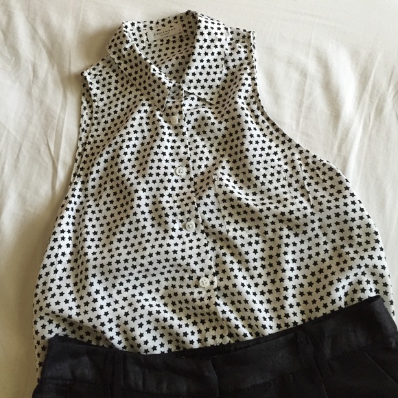 Equipment Sleeveless Stars Blouse