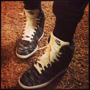 Nike dunk wedge sneakers