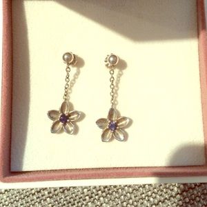 Rare Tiffany & Co. Dangle flower earrings