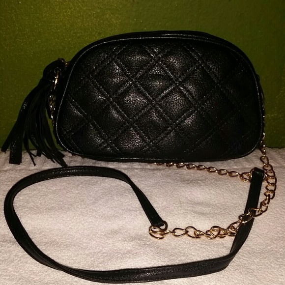 Black Quilted crossbody bag