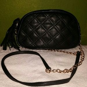 Black Quilted crossbody bag