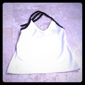 Lacoste tie back halter