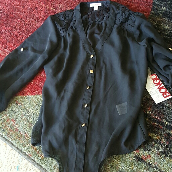 Tie front shirt