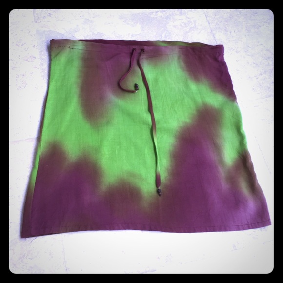 Tie dye skirt