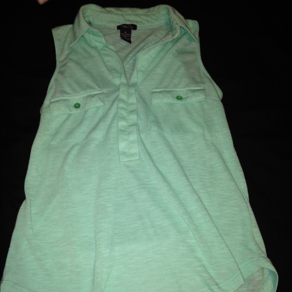 Mint green dressy shirt