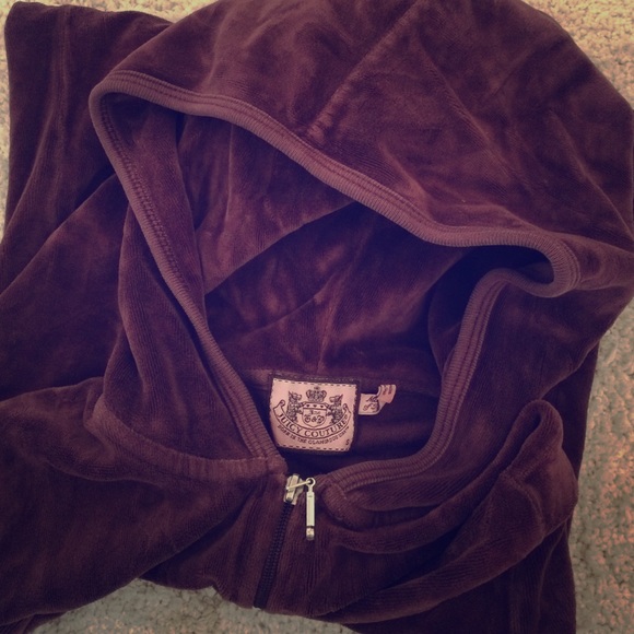 Juicy couture velour track jacket
