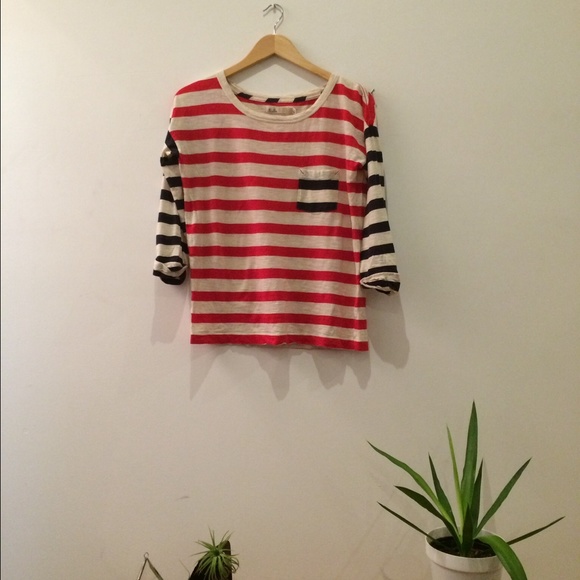 🍕Madewell Striped Tee