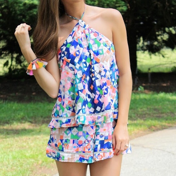 Colorful romper