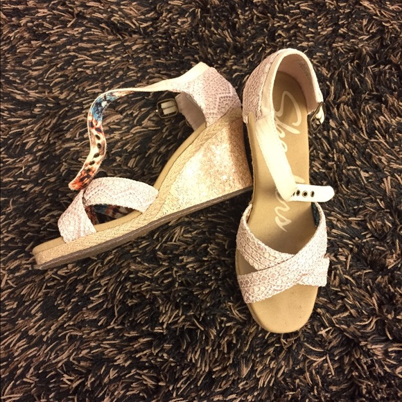 Skechers wedge sandals