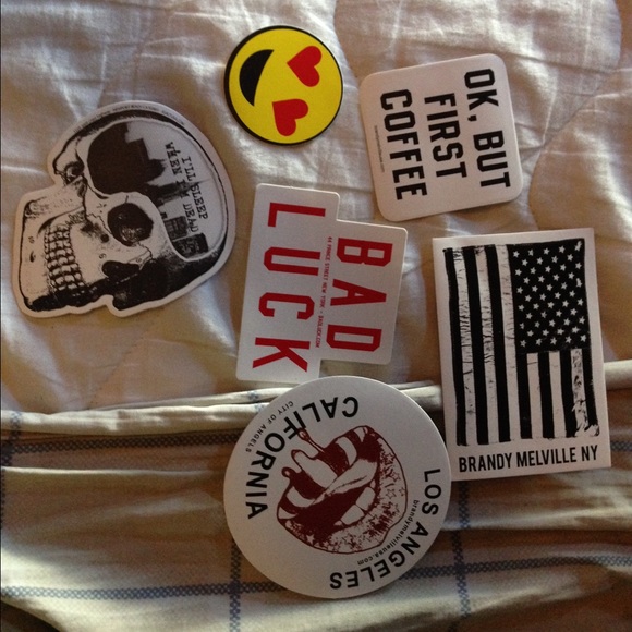 SOLD Brandy stickers