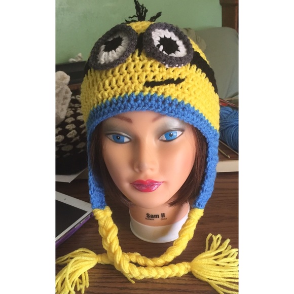 Accessories - Adult Minion Hat. 3 Minion Hat ON HOLD